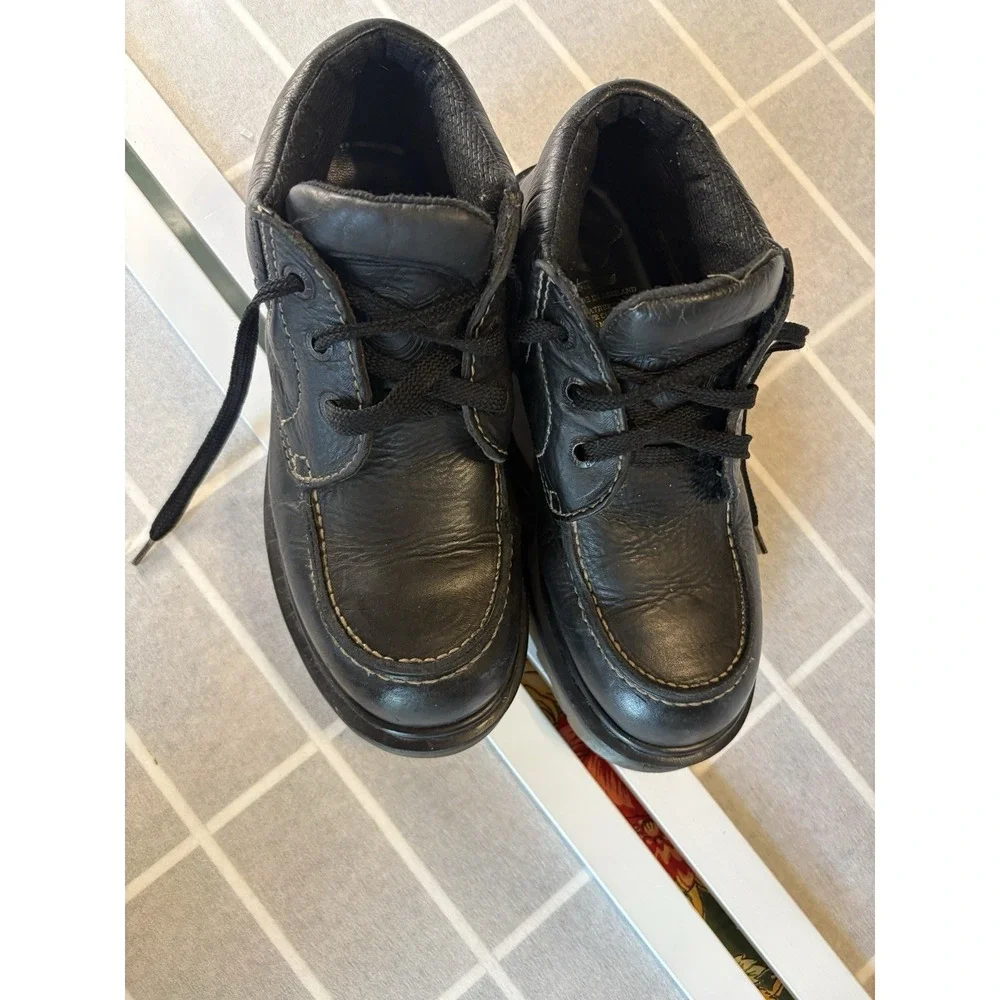 Vintage 90s Moc Toe AirWair Dr Martens MIE work shoes England Heritage Docs EU39